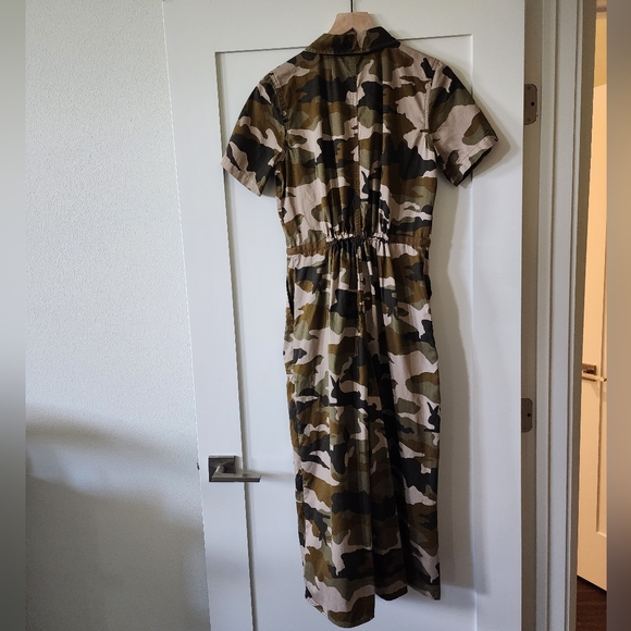 Madewell Wide Leg Jumpsuit in Cottontail Camo Size 6 - Picture 7 of 14